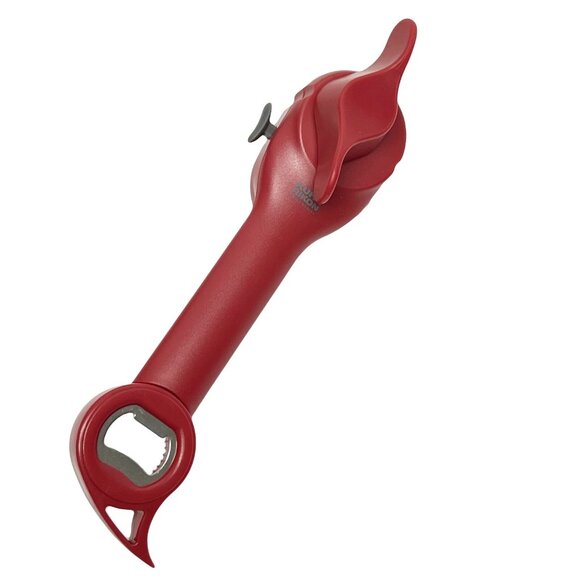 Kuhn Rikon 5-in-1 Master Auto Safety Can Opener NEW RED - Picture 1 of 7